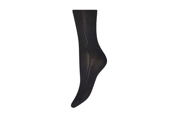 Unisex Wolford Luxury Cotton Rib Socks