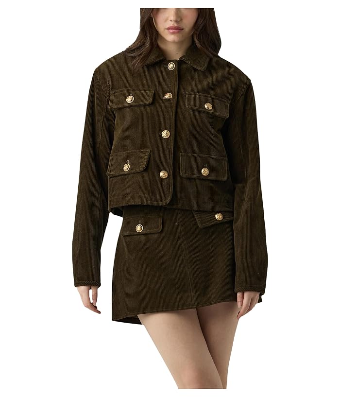 Women's Blank NYC Inside Scoop Corduroy Shirt Jacket