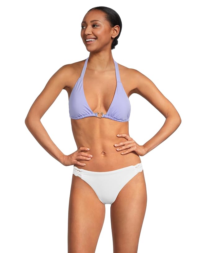 Women's BECCA Colette Scalloped Crochet Tab American Fit Bottom