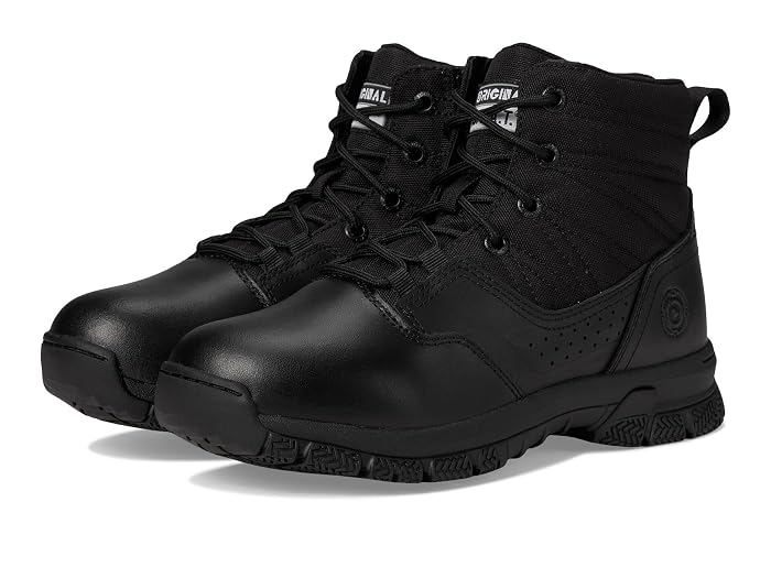 Unisex Original S.W.A.T. ProTec 6" Side Zip Polishable Toe Boot