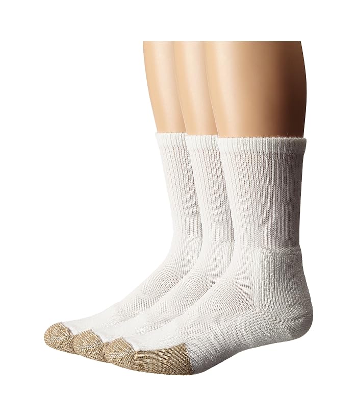 Unisex Thorlos Tennis Crew Thick Cushion 3-Pair Pack
