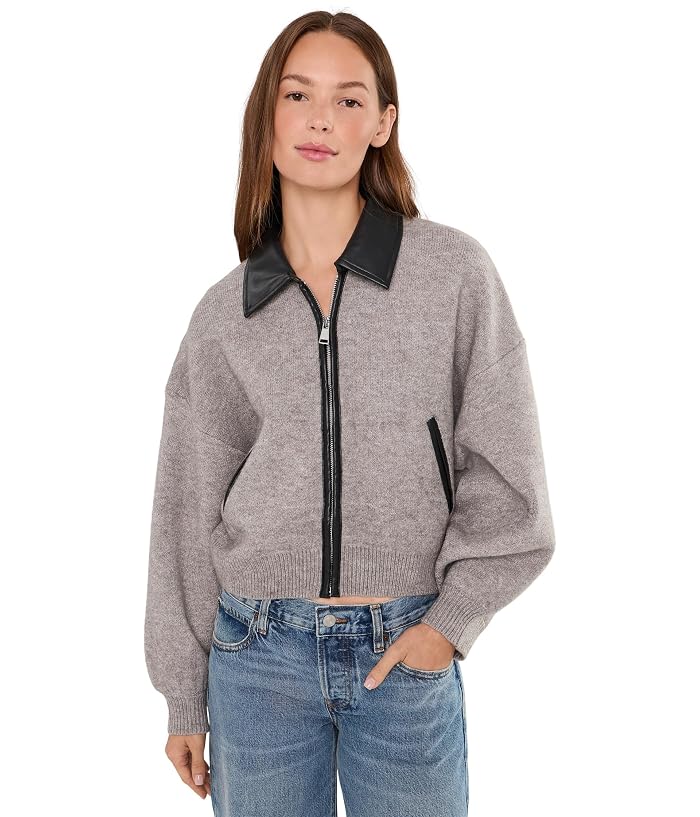 Women's Blank NYC Bomber Sweater