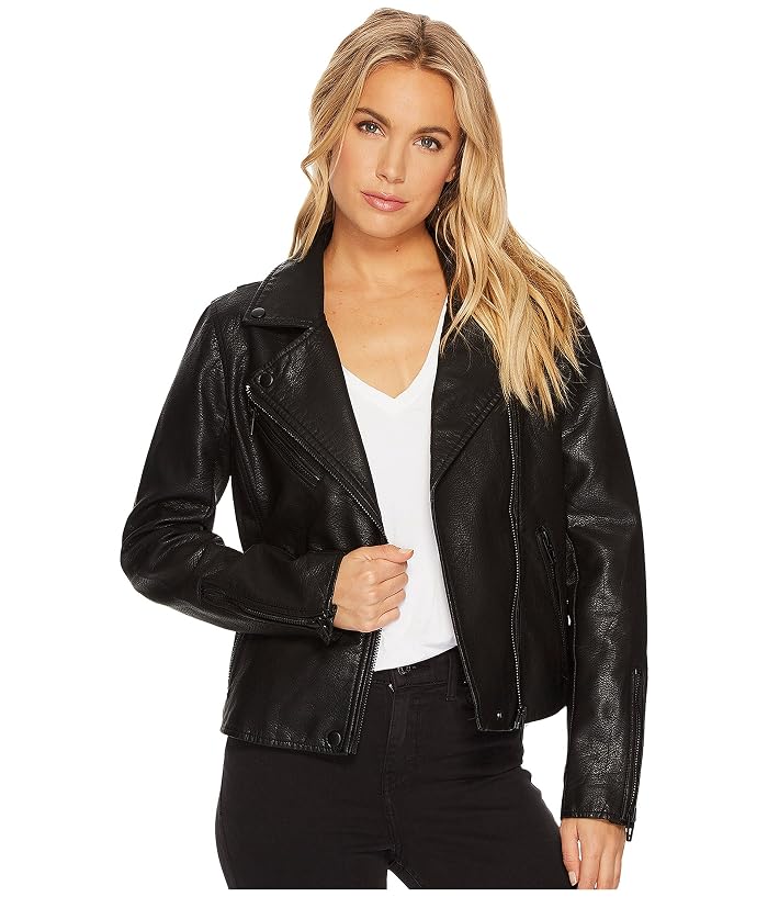 Women's Blank NYC Faux Leather Moto Jacket
